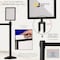 Montour Line Stanchion Post Top Sign Frame 11 x 14 in. V Satin Brass HDSF-1114-V-SB - alternate 2